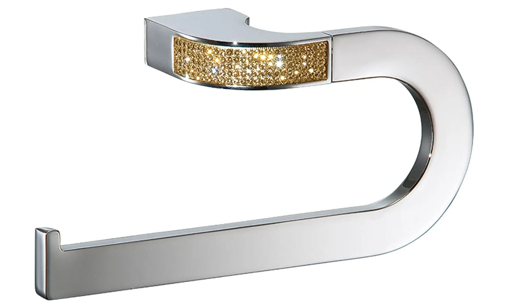 Cecilia towel ring holder with Swarovski crystals Secret Bath