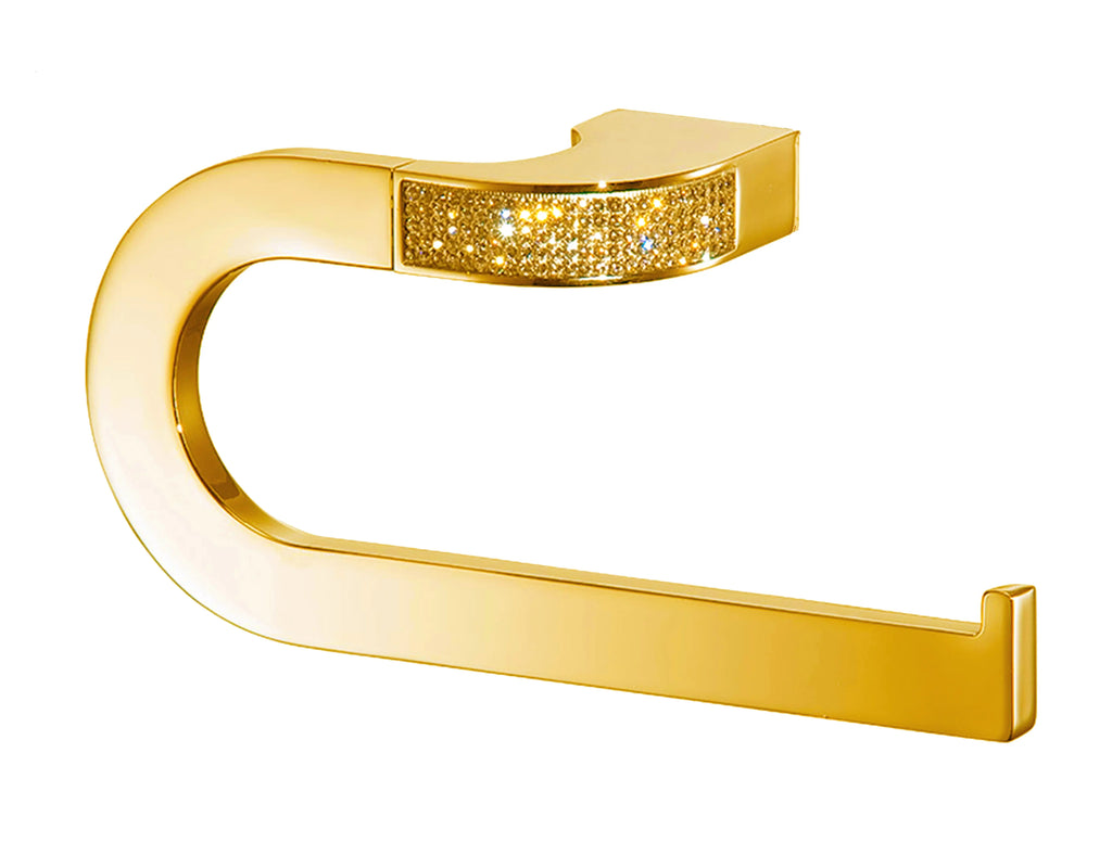 Cecilia towel ring holder with Swarovski crystals Secret Bath