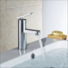 Victor single handle bathroom sink faucet. Contemporary bathroom tap