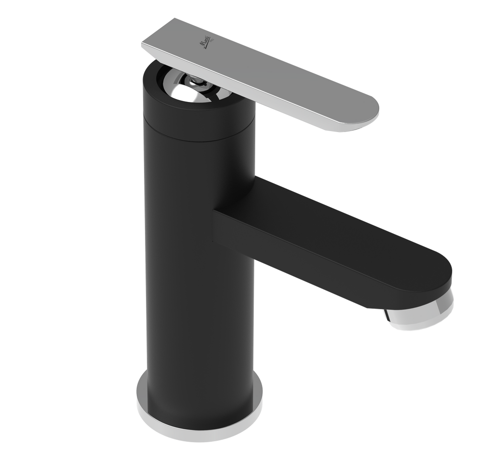 Victor single handle bathroom sink faucet. Contemporary bathroom tap