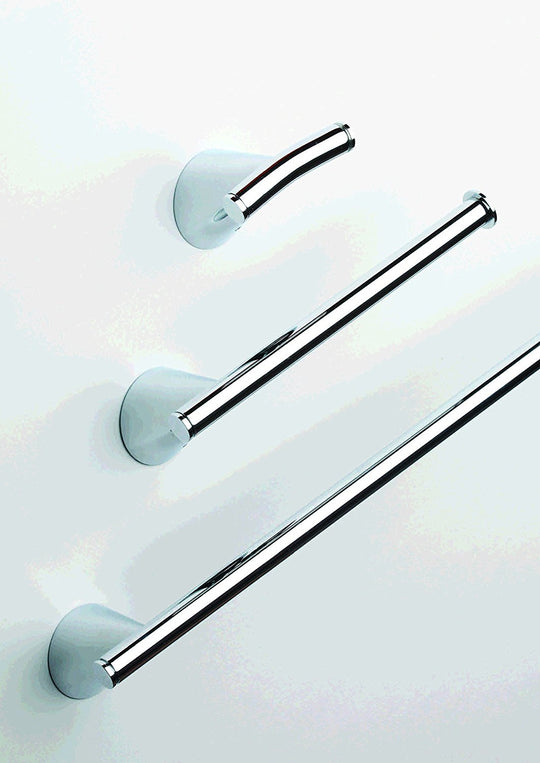 Nova Polished chrome Towel hook. Uraldi