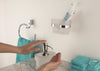 Bilbao chrome towel ring holder, hand towel holder. Modern bath towel holder.