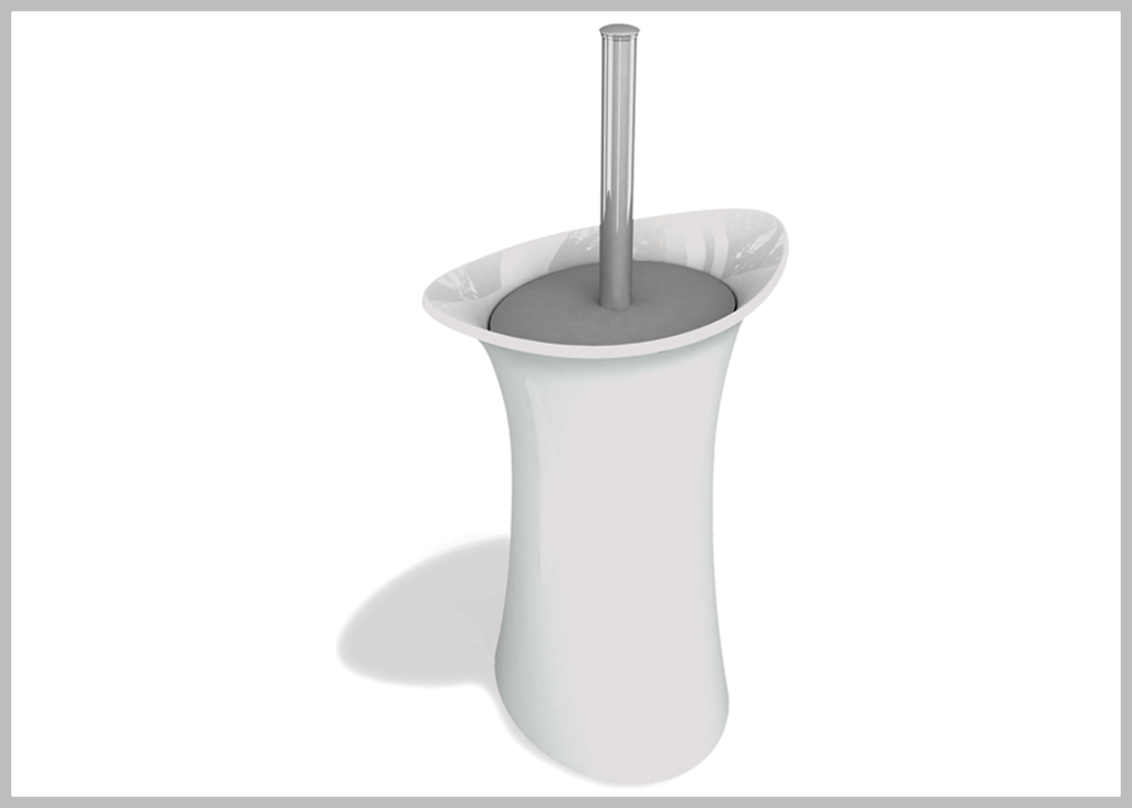 C23695301, Amara standing toilet brush holder