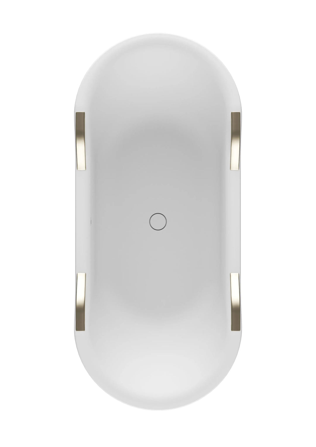 ARMANI/ Roca Baia White Luxury Bathtub ARMANI/Roca