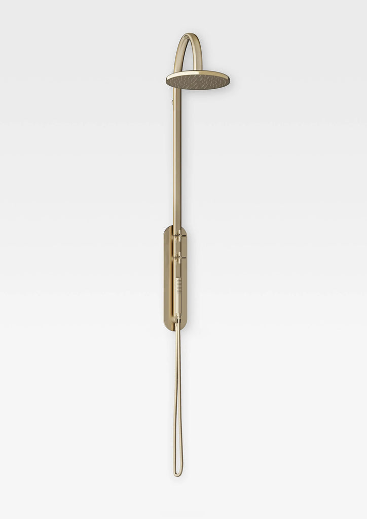 ARMANI/Roca thermostatic shower column. Armani shower system ARMANI/Roca