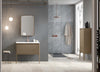 Dijon Contemporary Free standing 40" Serena Ash bathroom vanity. Solid ash.