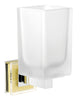 RU080303, Alexa wall gold toothbrush holder with Swarovski
