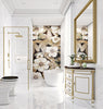 Angeles Classic Bathroom Vanity 54". Single sink traditional vanity. European bathroom cabinet.