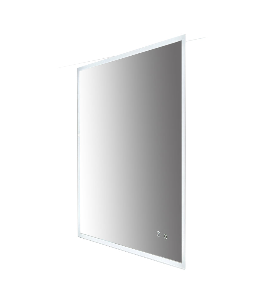 Lumini wall-mount bathroom LED mirror Dimmable lighted Defogger System Touch button Several sizes LED mirror