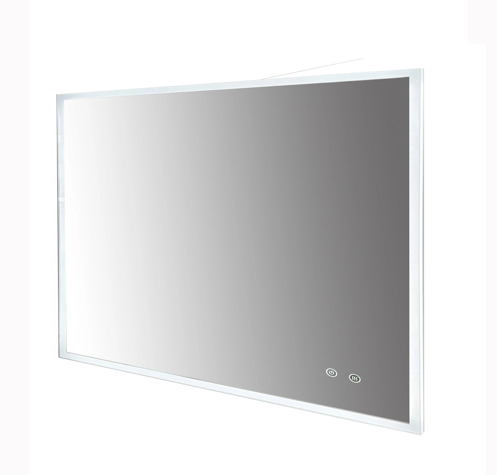 Lumini wall-mount bathroom LED mirror Dimmable lighted Defogger System Touch button Several sizes LED mirror Secret Bath