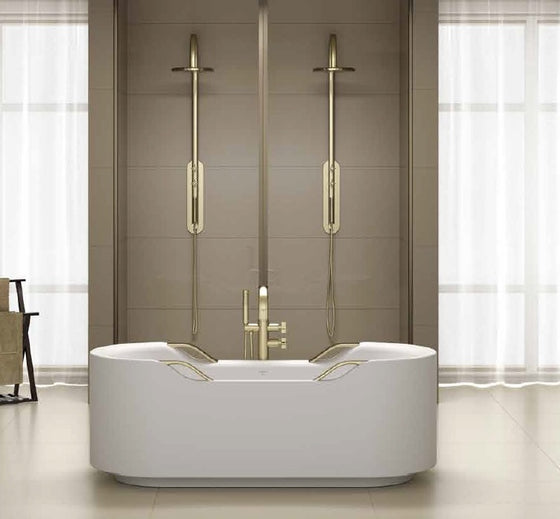 ARMANI/ Roca Baia White Luxury Bathtub