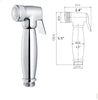 Crevasse Handheld bidet sprayer set for toilet. secretbathstore