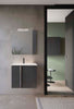 Neox 24 inches modern wall mounted bathroom Vanity 2 doors with ceramic sink console