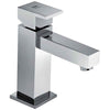 Petra single handle bathroom sink faucet.