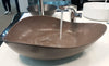 Ruy Ohtake by Roca Organic Porcelain vessel sink. Elongate vessel sink