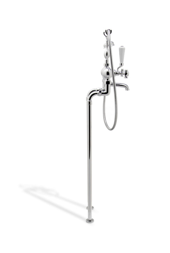 Bourgeois bathroom tub faucet. Polished chrome MV