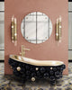 Newton Black Gold Luxury Bathtub