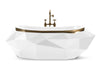 Diamond White Luxury Bathtub