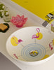 Flamingos bathroom vessel sink designed by David Delfin