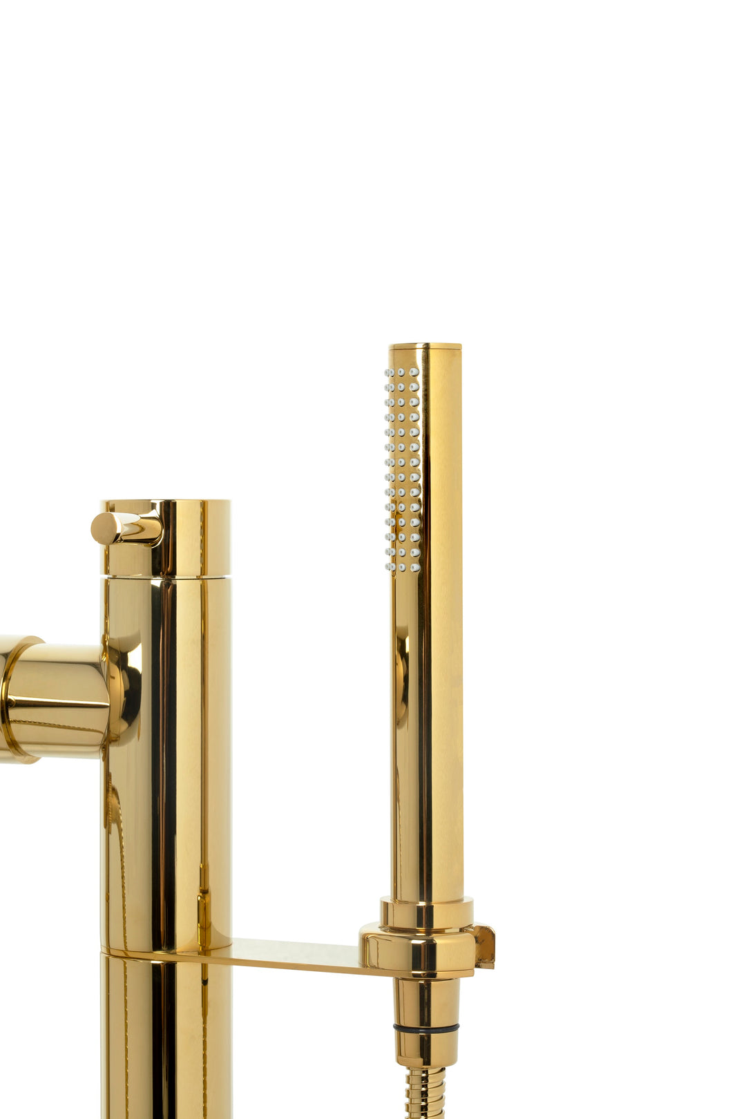 Harper bathroom free standing tub faucet. Polished gold MV