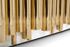 Symphony polished brass- white Luxury Bathtub