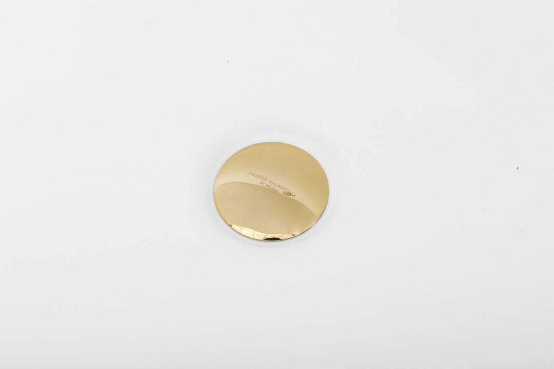 Symphony polished brass- white Luxury Bathtub MV